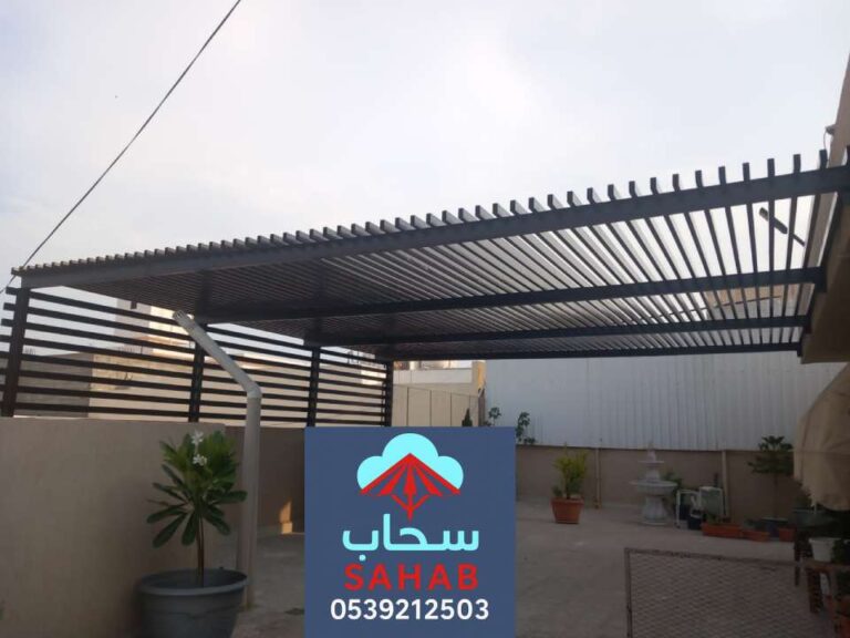 مظلات حدائق الرياض ، اشكال مظلات حدائق جاهزة رخيصة خارجية خشبية