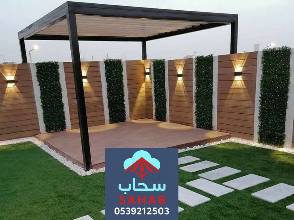 برجولات خشبية في الرياض